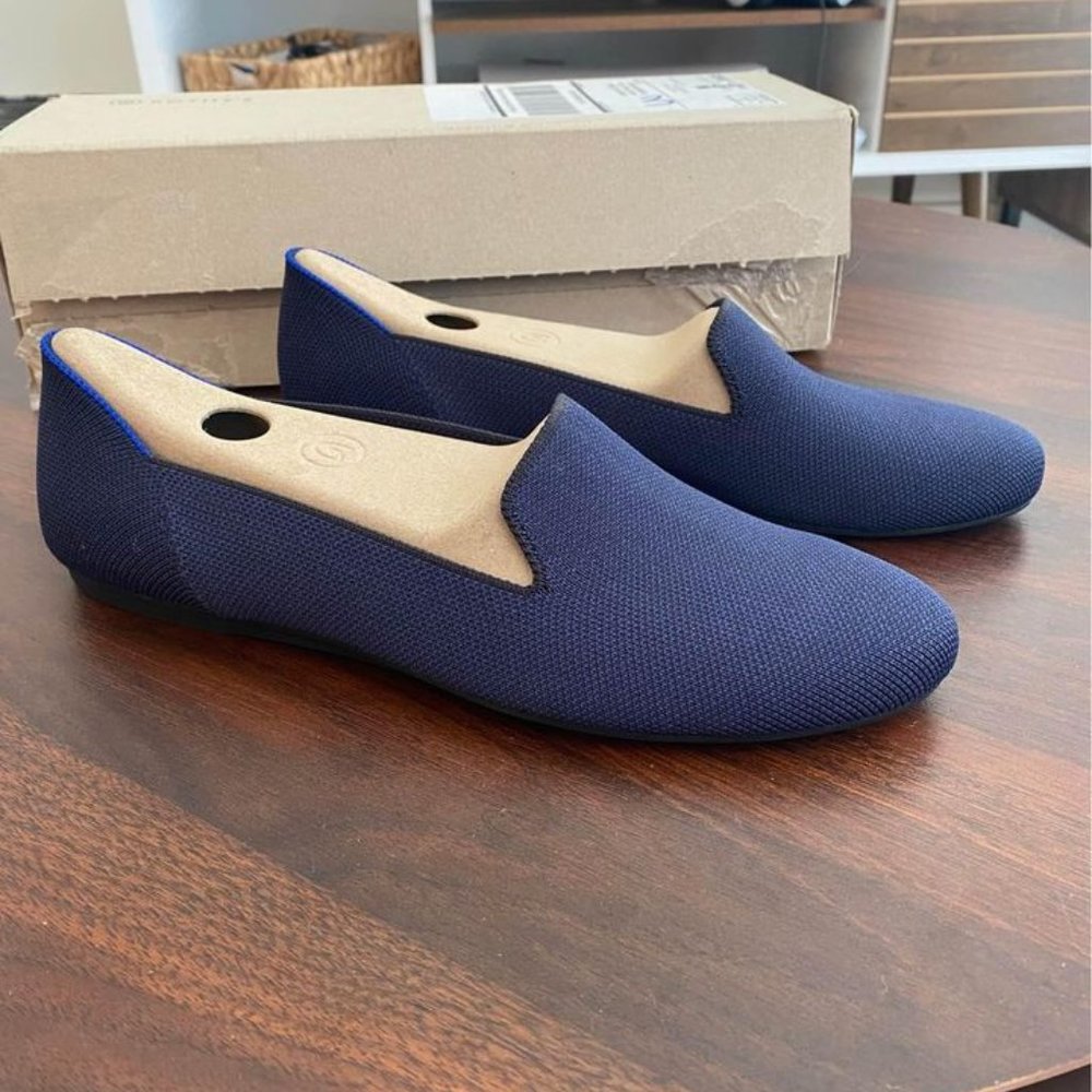 NEW Rothy’s Loafers In Navy Size 9.5